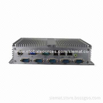 214*200*55mm Size Fanless Industrial Computer with Low-power Dissipation, Unique Appearance